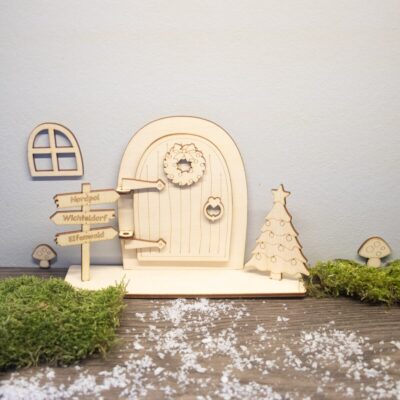 Wichteltür Set zum öffnen