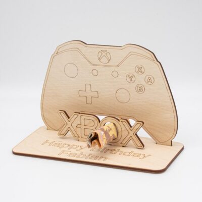 Geldgeschenk XBOX Controller - aus Holz personalisiert