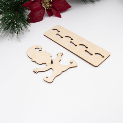 Wichtel Schablone & Fußspuren