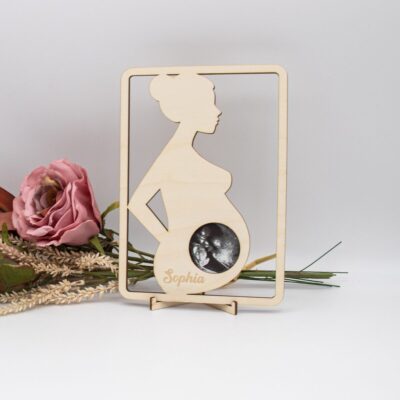 Zauberhafter Ultraschall - Fotorahmen mit Personalisierung - A5