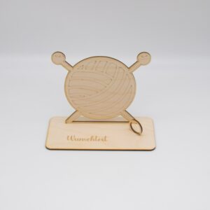 Geldgeschenk Häkeln – aus Holz personalisiert