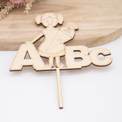 Caketopper zum Schulanfang Mädchen / Junge