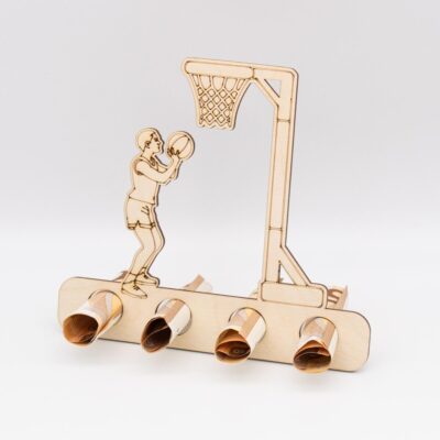 Geldgeschenk Basketballspieler - kreative Art Geld zu verschenken