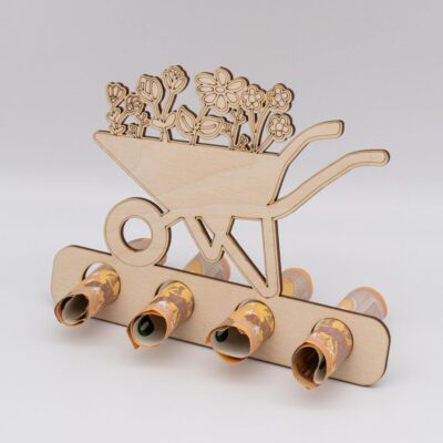 Geldgeschenk Schubkarre - Gartenliebhaber - kreative Art Geld zu verschenken