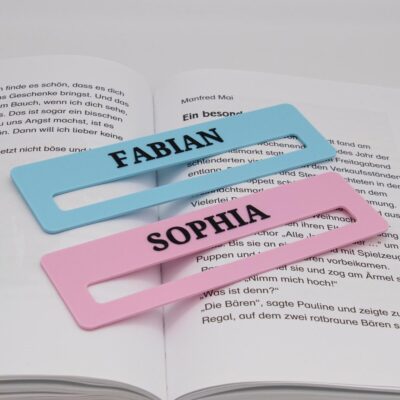 Lesehilfe mit Namen – Perfektes Geschenk zum Lesenlernen für Kinder