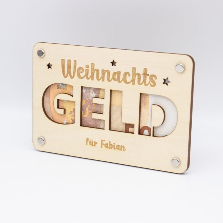 Geldgeschenk Weihnachtsgeld - Geldgeschenk Idee zu Weihnachten