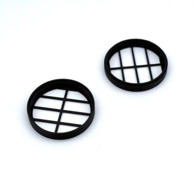 Luftfilterkartusche (leer) für Eigenbau – aus ABS, schwarz